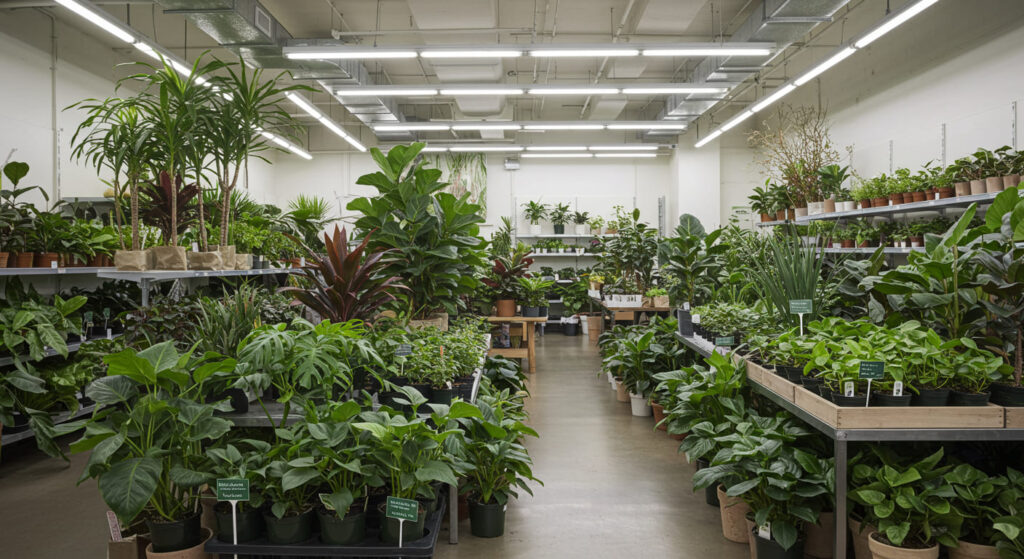 観葉植物の種類別のショップ選び