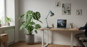 リモートワーク環境と観葉植物｜集中力と生産性を高める植物の選び方と配置
