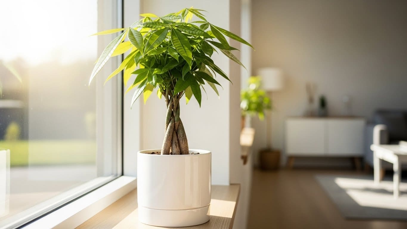 パキラの育て方完全ガイド｜初心者でも失敗しない管理と幹を太くする方法