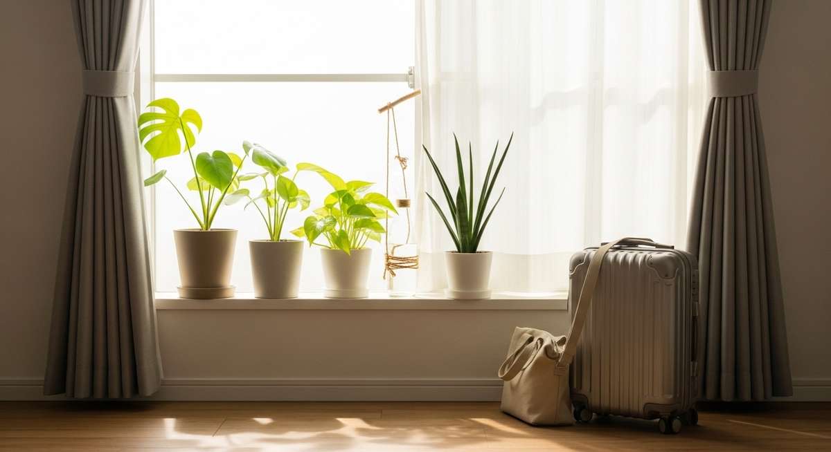観葉植物の水やりはどうする？旅行・出張で家を空けるときの期間別対処法