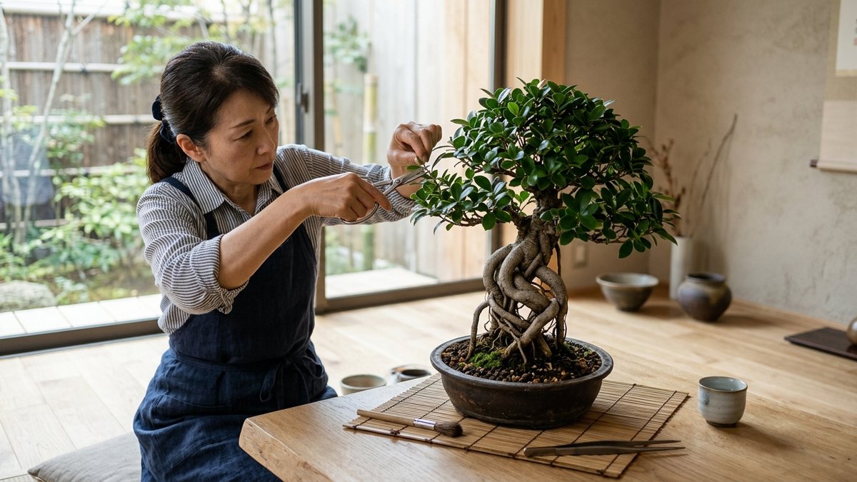ガジュマルの剪定と樹形づくり｜美しい姿を保つコツ