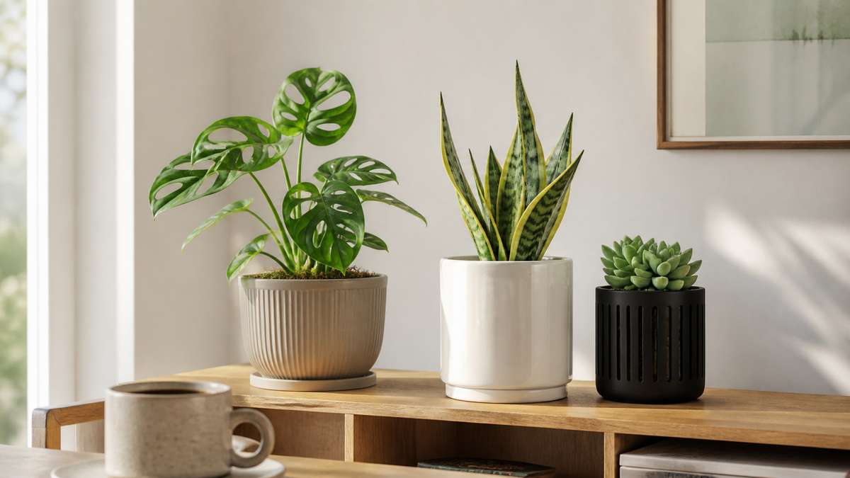 観葉植物の鉢おすすめ9選｜プラ・陶器・スリットを素材別に徹底比較