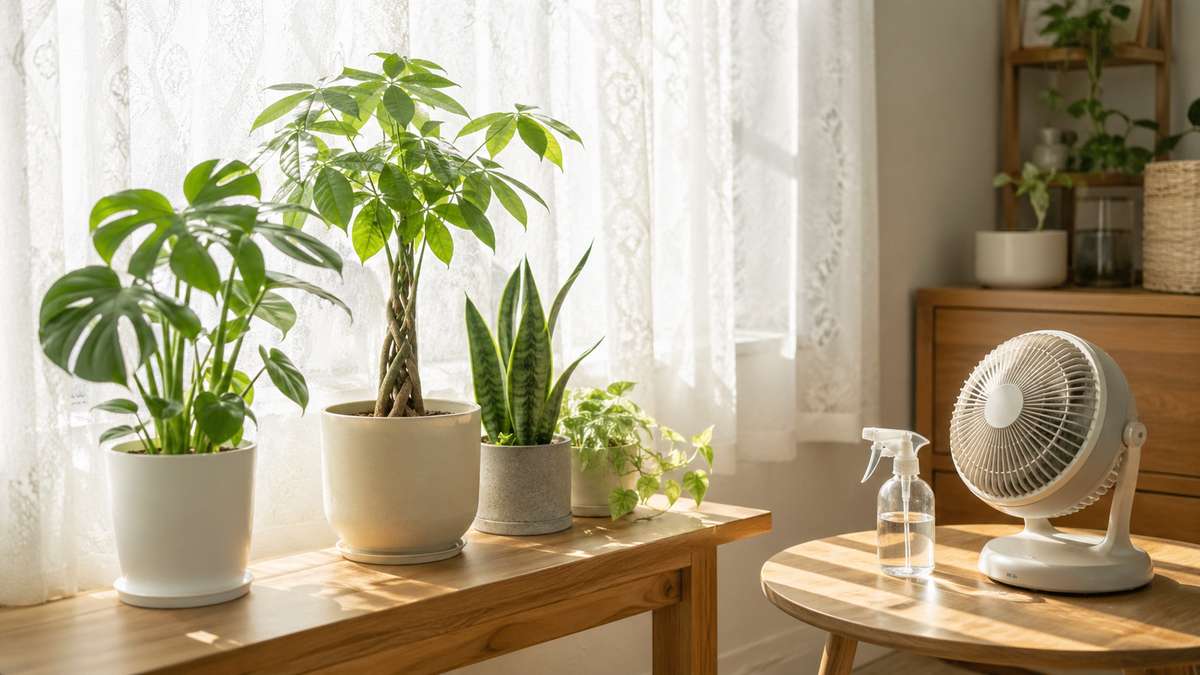 観葉植物の夏の管理｜枯らさない5原則と症状別トラブル対処法