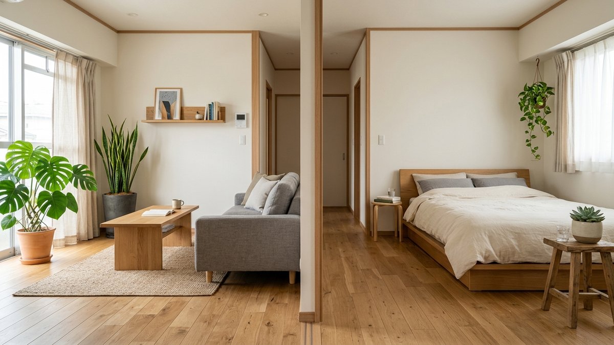 部屋別の観葉植物配置プラン｜リビングと寝室の使い分け