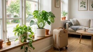 観葉植物の留守中の水やり対策｜1週間空けても枯らさない日数別の正解