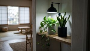 観葉植物の育成ライトおすすめ｜紫にしない選び方と、買う前に確かめたいこと
