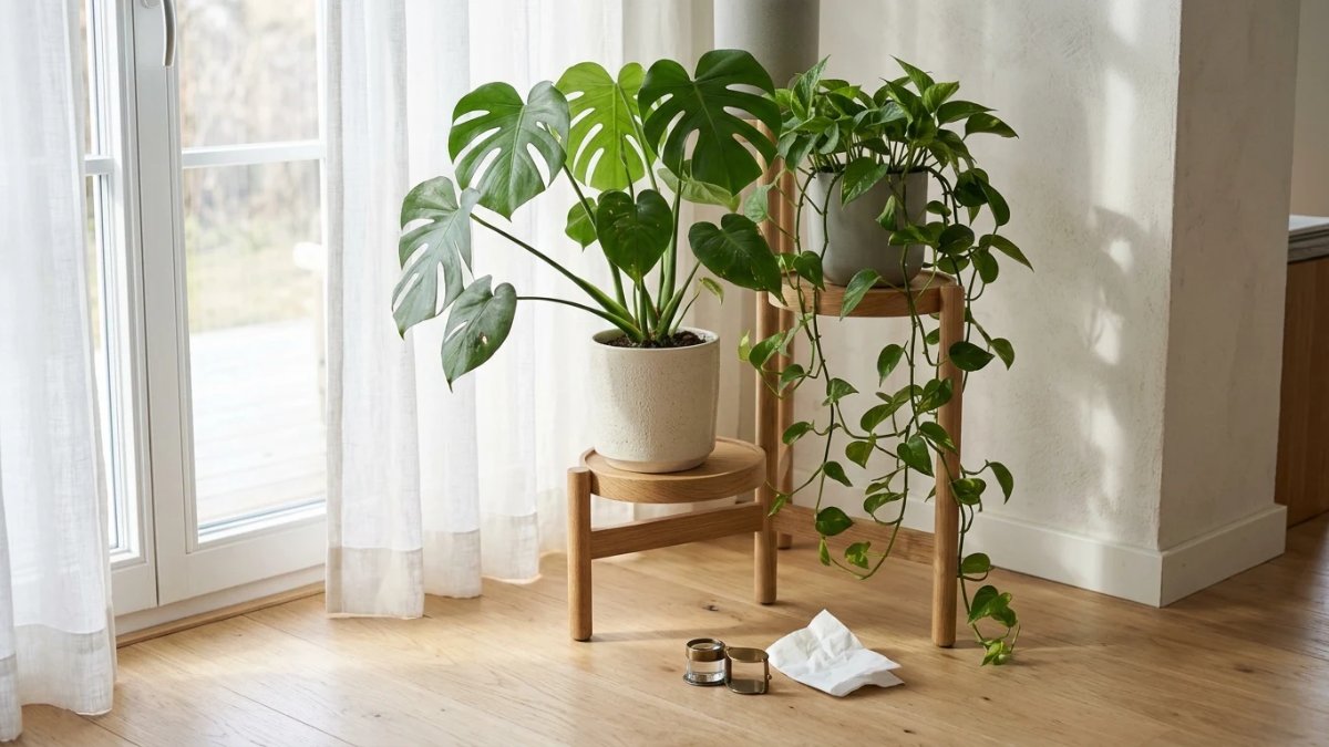 観葉植物の白い虫は何？土で跳ねる・葉の綿・飛ぶ虫の見分け方と効く薬